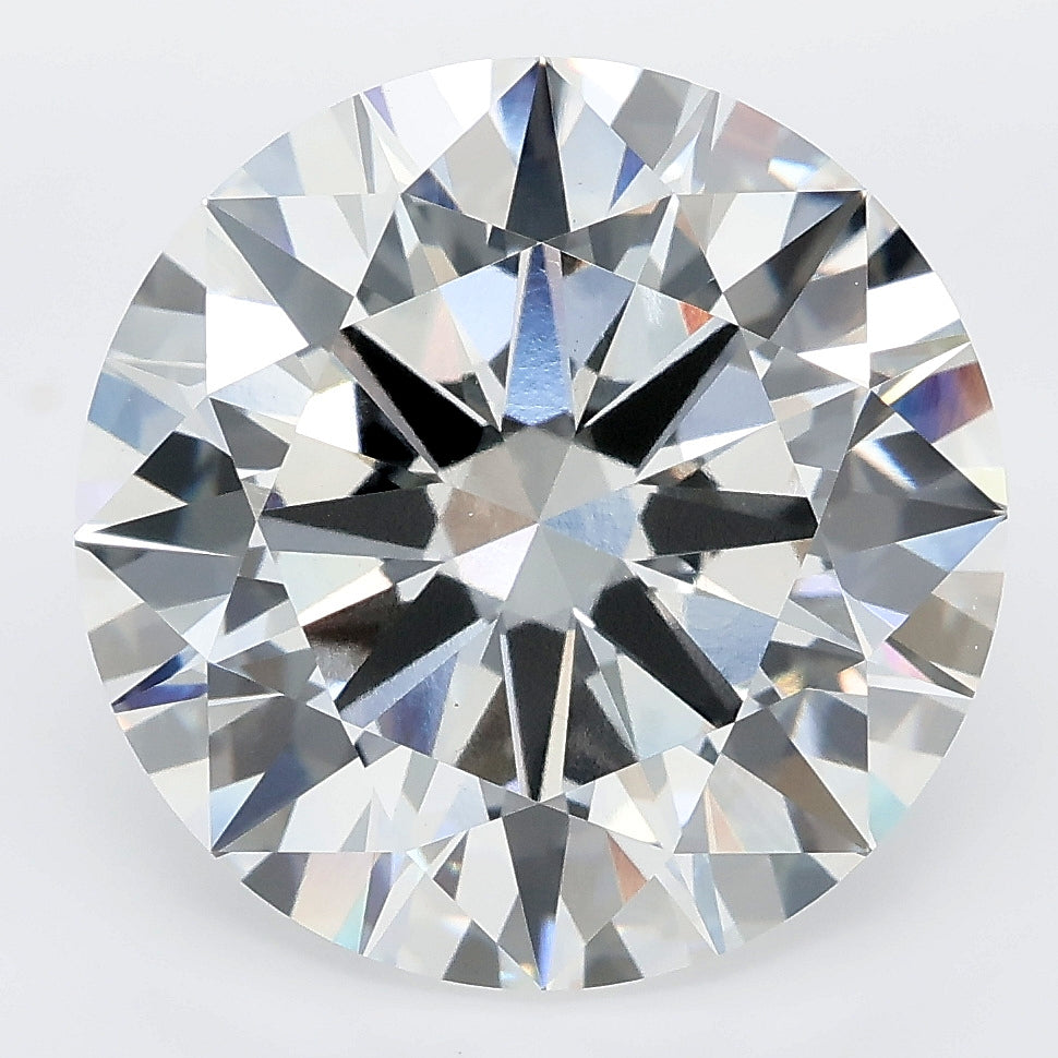 9.52 carat round lab grown diamond E color VVS2 clarity