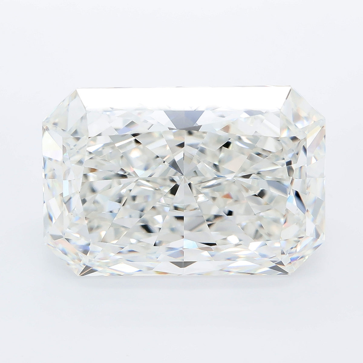 11.58 carat radiant lab grown diamond F color VVS2 clarity