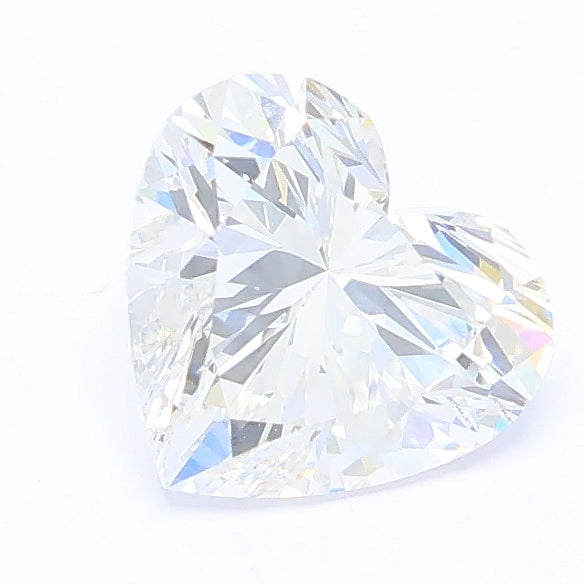 1.11 carat heart lab grown diamond F color VVS2 clarity