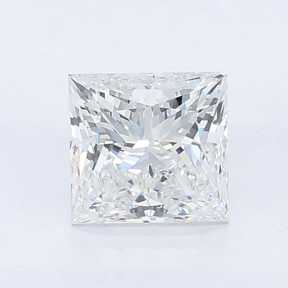 1.10 carat princess lab grown diamond D color VVS2 clarity