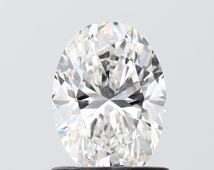 1.02 carat oval lab grown diamond E color VVS2 clarity