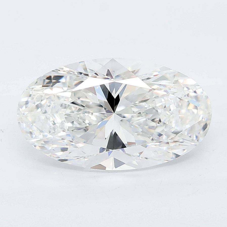3.00 carat moval lab grown diamond D color VS1 clarity
