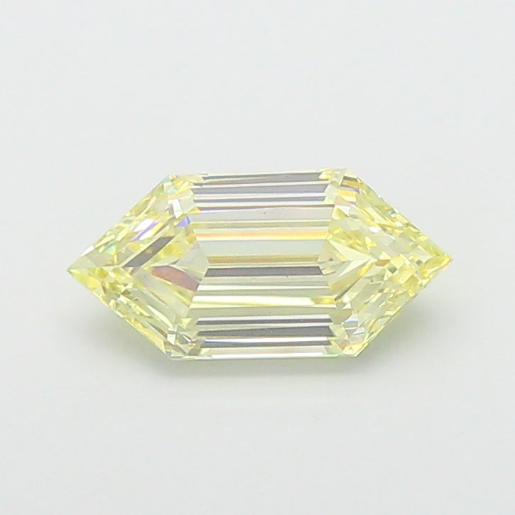 3.01 carat fancy light yellow dutch marquise lab grown diamond VS1 clarity
