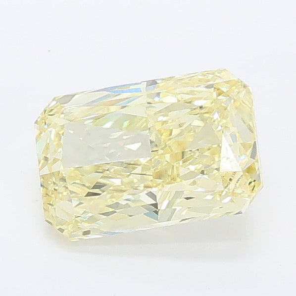 1.19 carat fancy intense yellow radiant lab grown diamond VVS2 clarity