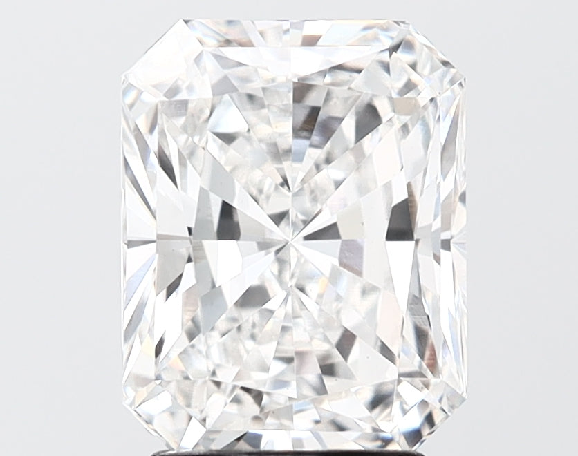 3.05 carat radiant lab grown diamond F color VS1 clarity