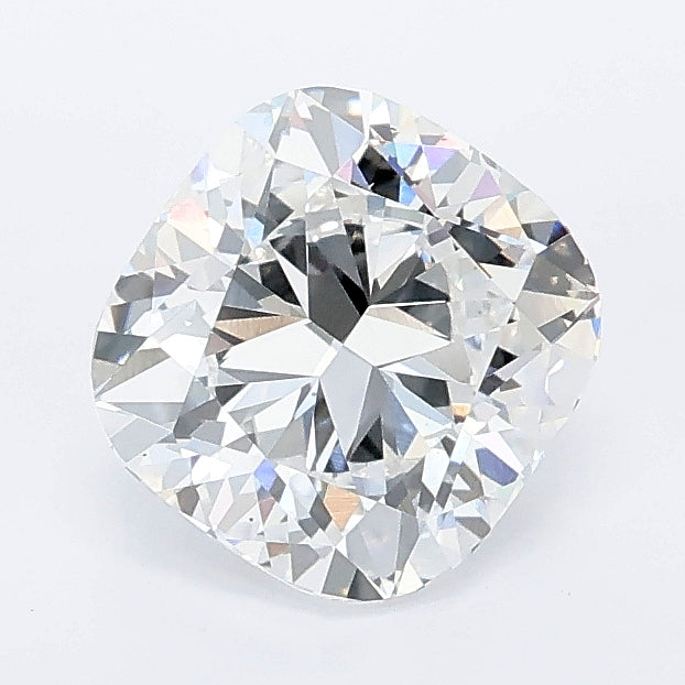 1.56 carat cushion lab grown diamond D color VVS2 clarity