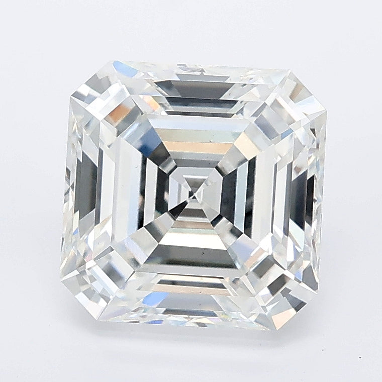 3.09 carat asscher lab grown diamond E color VS1 clarity
