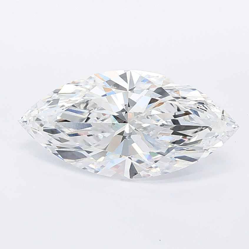 1.52 carat marquise lab grown diamond D color VS1 clarity