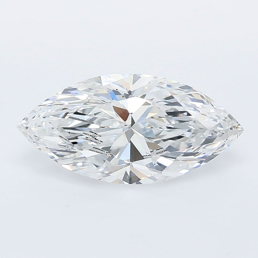 1.49 carat marquise lab grown diamond D color VS1 clarity