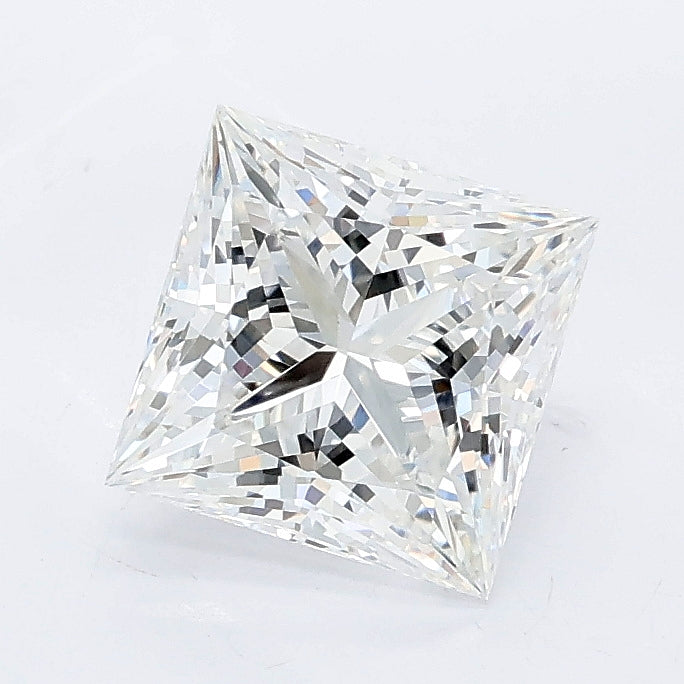 1.59 carat princess lab grown diamond E color VVS2 clarity