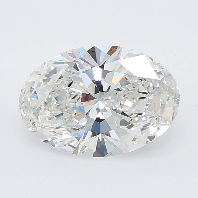 1.08 carat oval lab grown diamond E color VS1 clarity