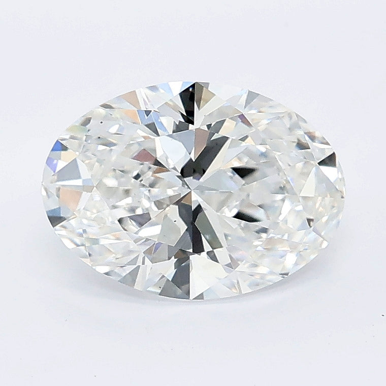 1.79 carat oval lab grown diamond D color VS2 clarity