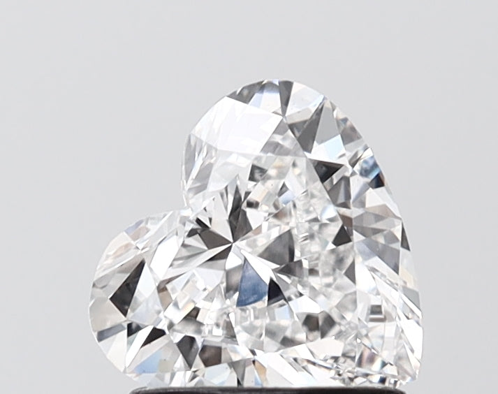 1.10 carat heart lab grown diamond D color VS1 clarity