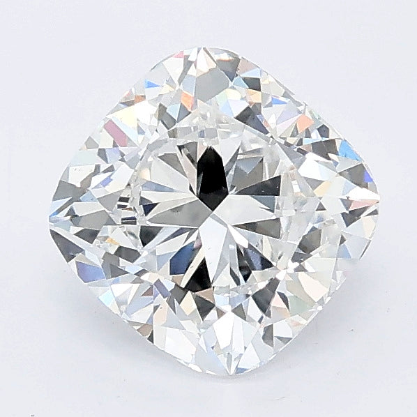 1.50 carat cushion lab grown diamond D color VS2 clarity