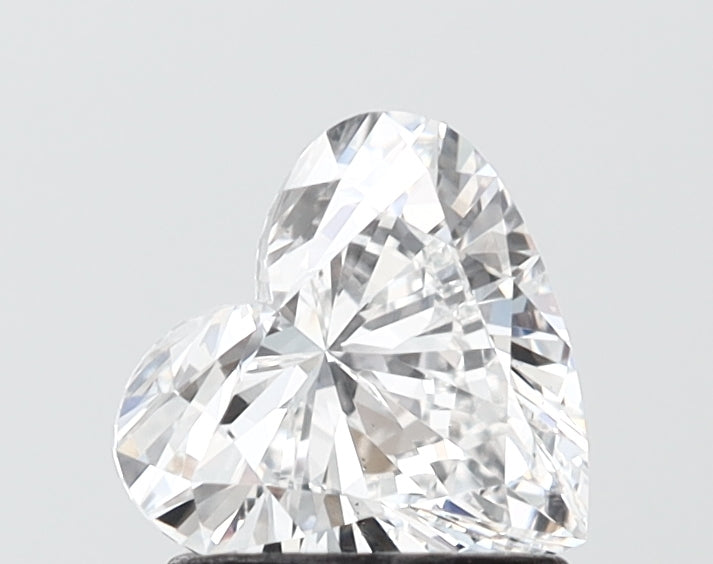 1.10 carat heart lab grown diamond E color VS2 clarity