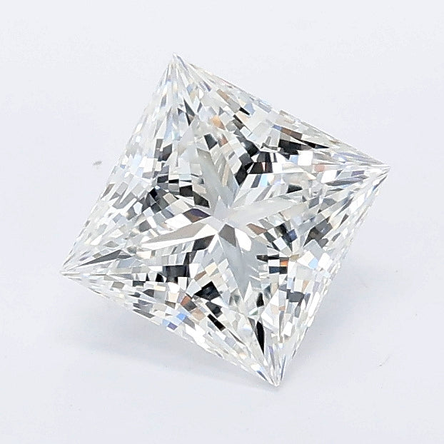 1.07 carat princess lab grown diamond D color VVS1 clarity