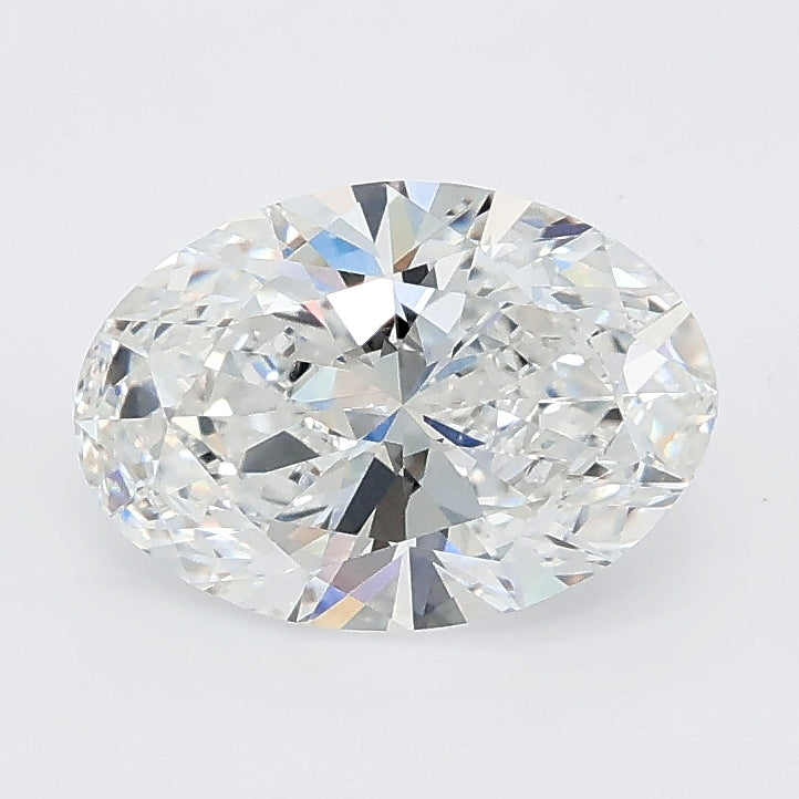 1.58 carat oval lab grown diamond D color VS1 clarity
