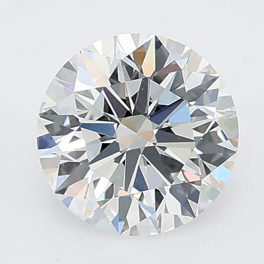 1.05 carat round lab grown diamond D color VVS2 clarity