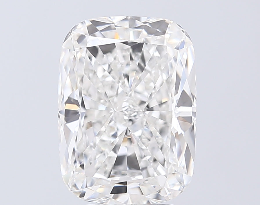 5.00 carat cushion lab grown diamond E color VVS2 clarity