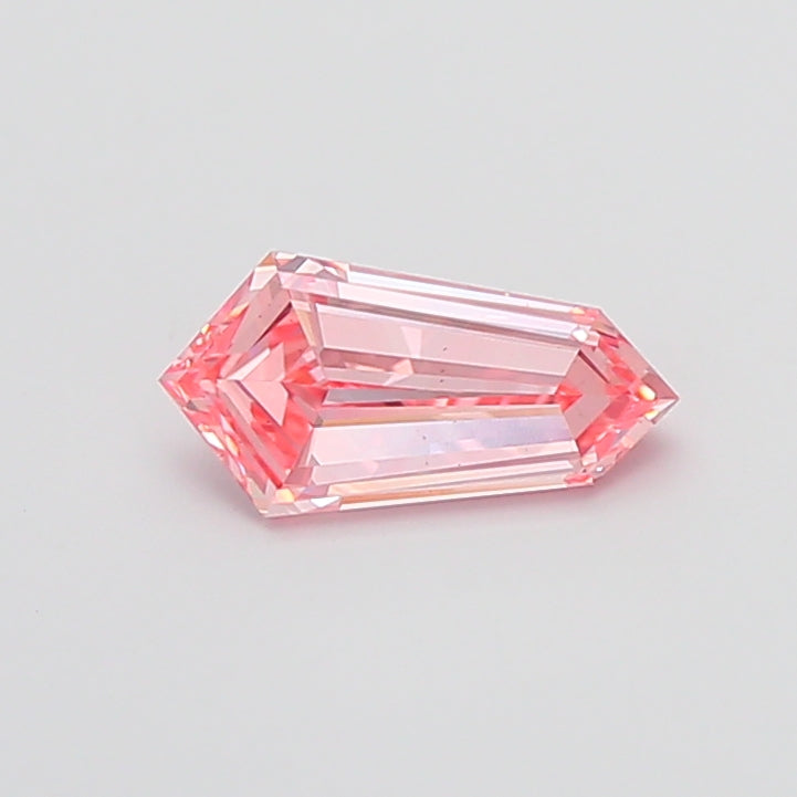 1.00 carat fancy vivid pink dutch marquise lab grown diamond VS1 clarity