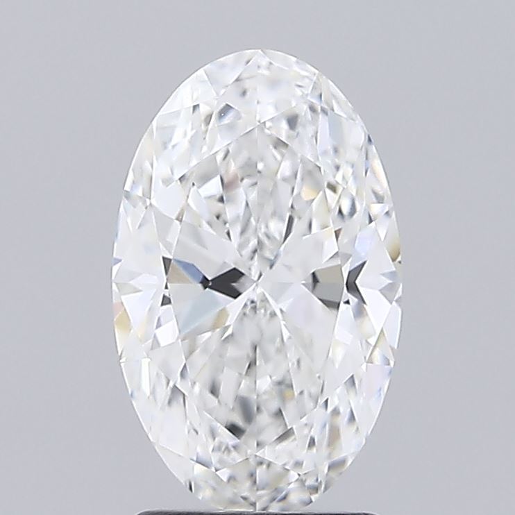 2.11 carat moval lab grown diamond E color VVS2 clarity