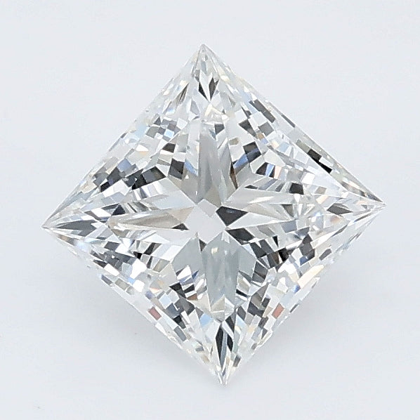 1.04 carat princess lab grown diamond D color VVS2 clarity