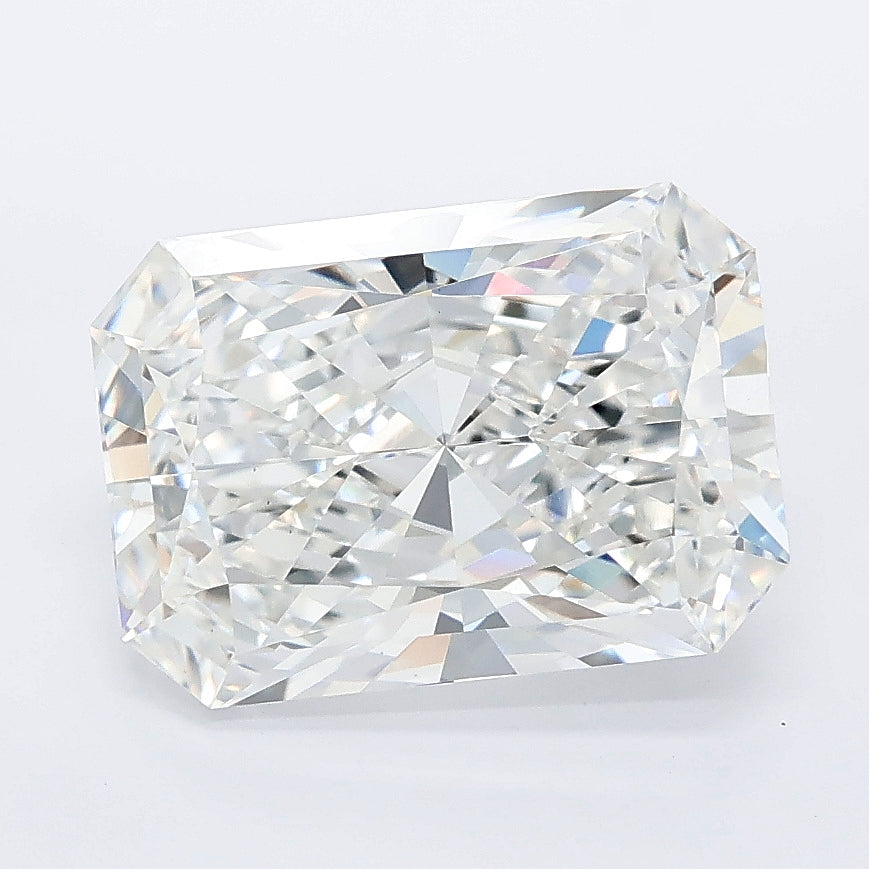3.57 carat radiant lab grown diamond E color VS1 clarity