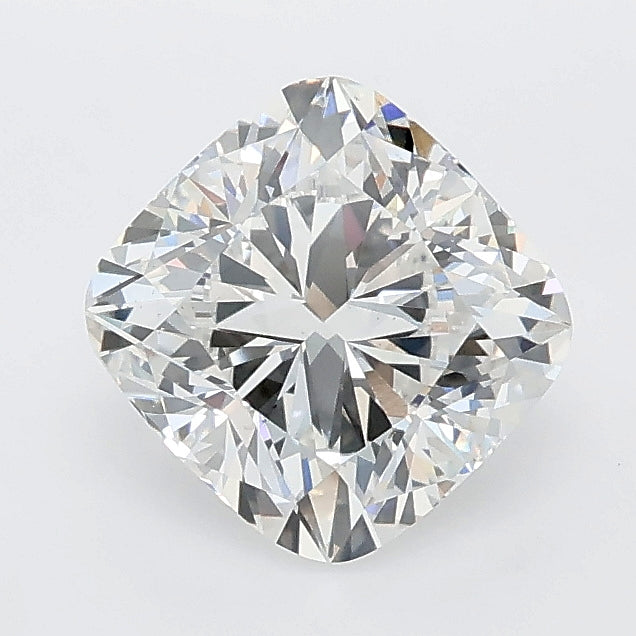 1.51 carat cushion lab grown diamond E color VS1 clarity