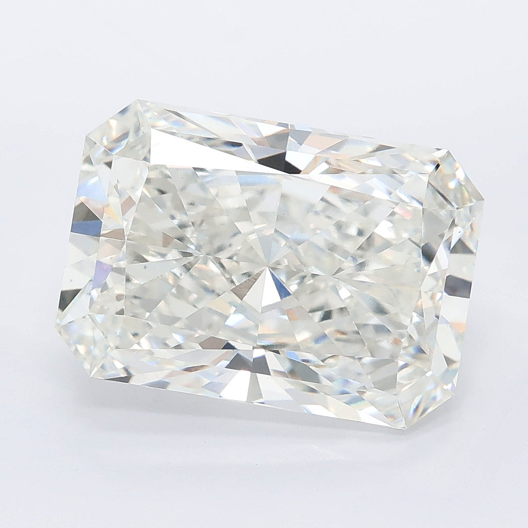 6.27 carat radiant lab grown diamond F color VS1 clarity