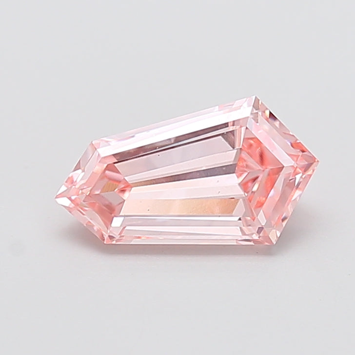 2.02 carat fancy intense pink dutch marquise lab grown diamond VS1 clarity