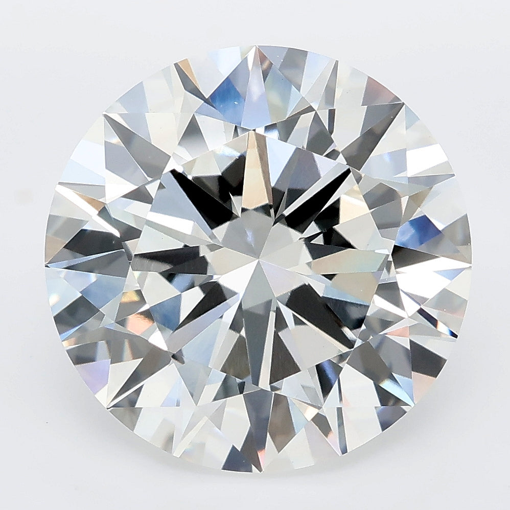 9.04 carat round lab grown diamond F color VS1 clarity