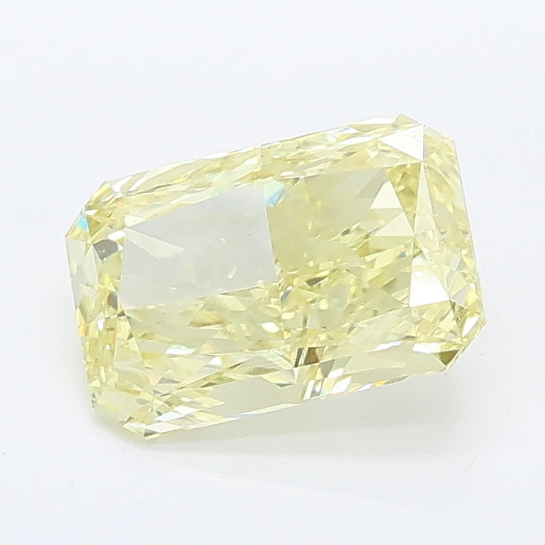 1.06 carat fancy intense yellow radiant lab grown diamond VS1 clarity