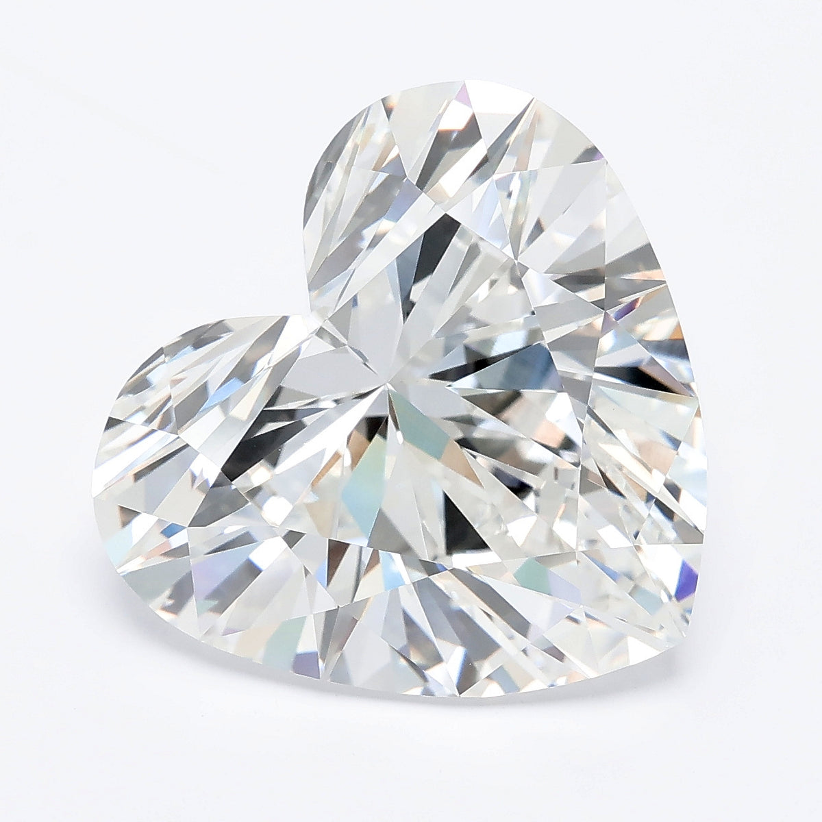 11.03 carat heart lab grown diamond E color VVS2 clarity