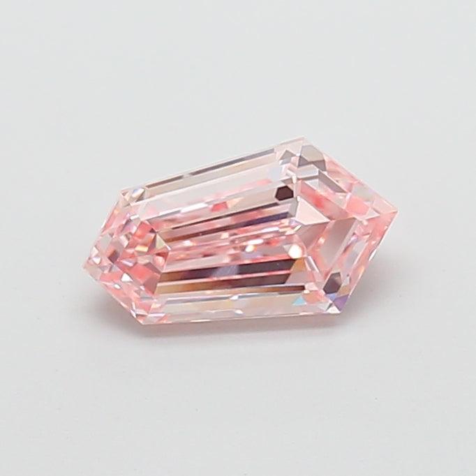 2.02 carat fancy intense pink dutch marquise lab grown diamond VVS2 clarity