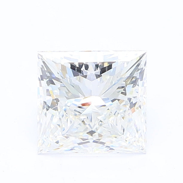 1.02 carat princess lab grown diamond D color VVS2 clarity