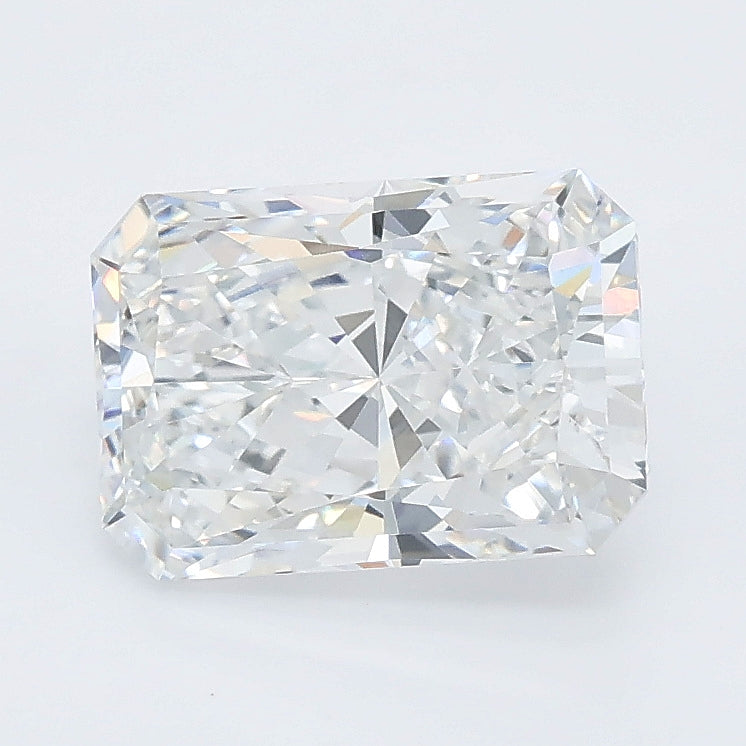 2.07 carat radiant lab grown diamond E color VVS2 clarity