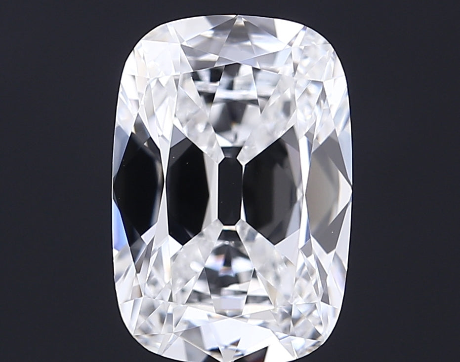 4.08 carat cushion lab grown diamond D color VS1 clarity