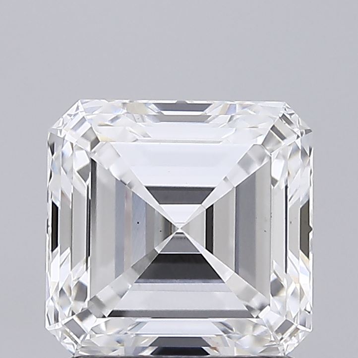 1.51 carat asscher lab grown diamond F color VS1 clarity