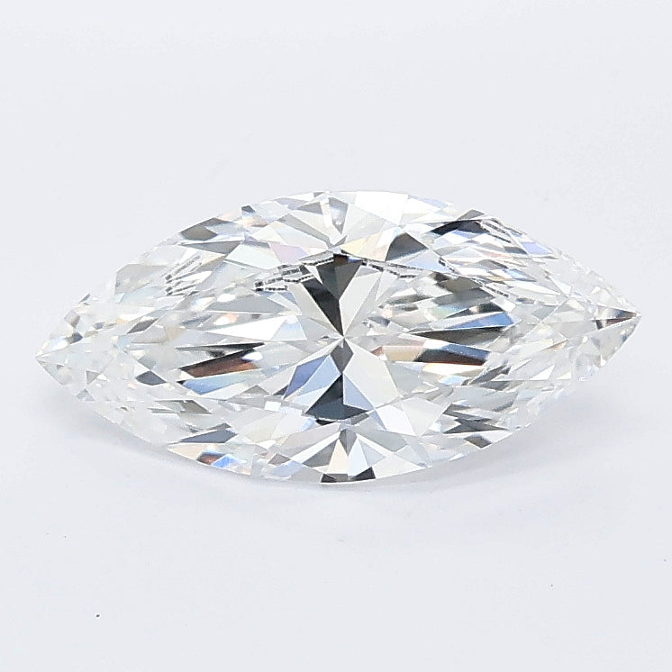 1.00 carat marquise lab grown diamond D color VVS2 clarity