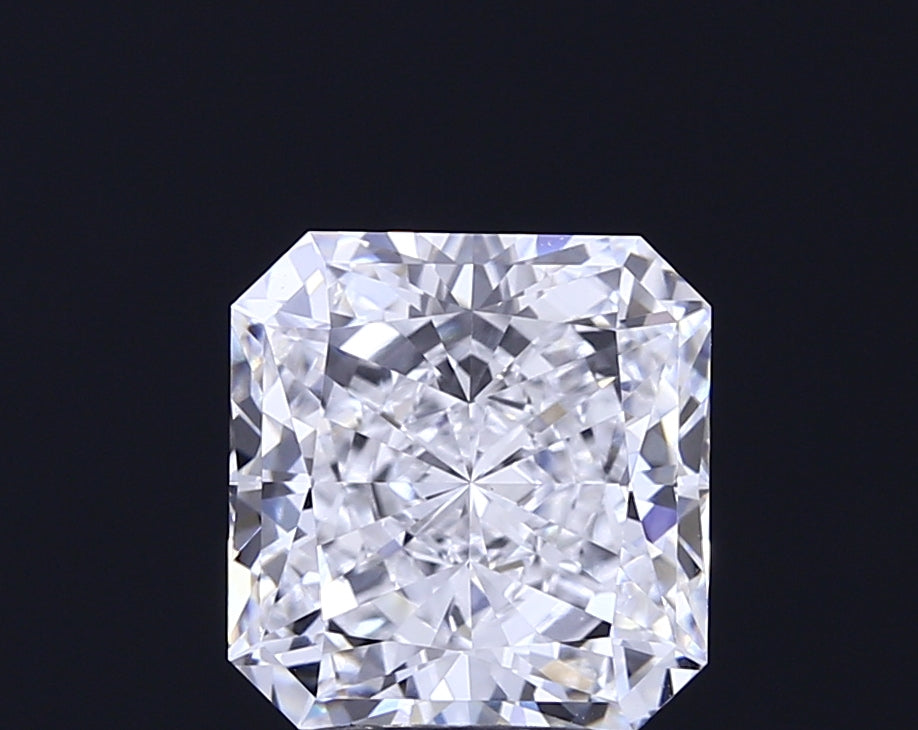 3.51 carat radiant lab grown diamond E color VVS2 clarity