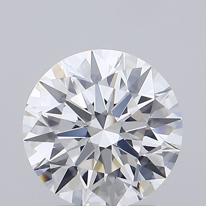 1.86 carat round lab grown diamond E color VS1 clarity