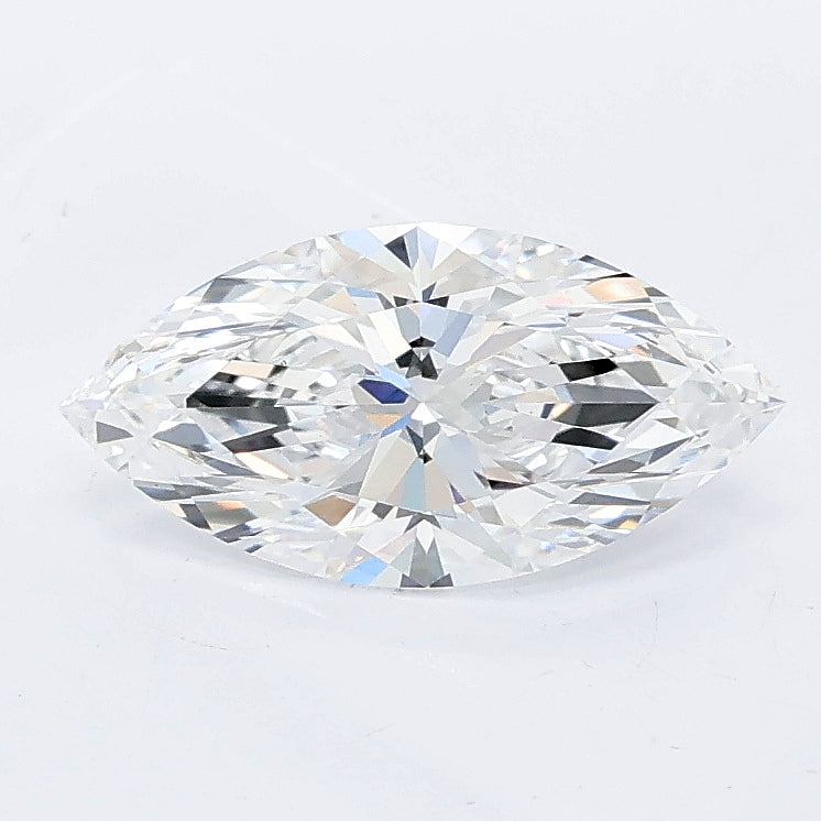 1.07 carat marquise lab grown diamond D color VVS2 clarity