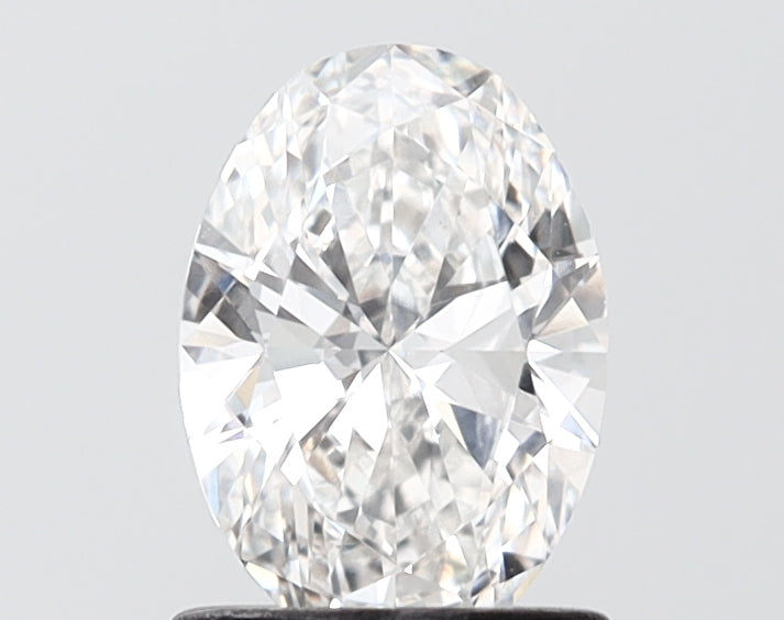 1.02 carat oval lab grown diamond E color VS1 clarity