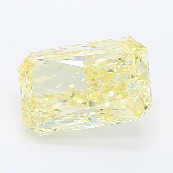 1.25 carat fancy intense yellow radiant lab grown diamond VS1 clarity