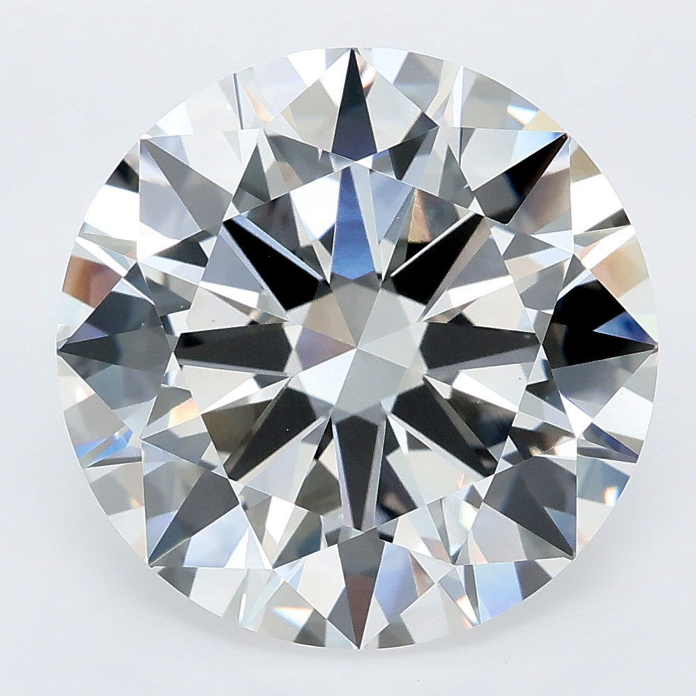 10.03 carat round lab grown diamond F color VVS2 clarity
