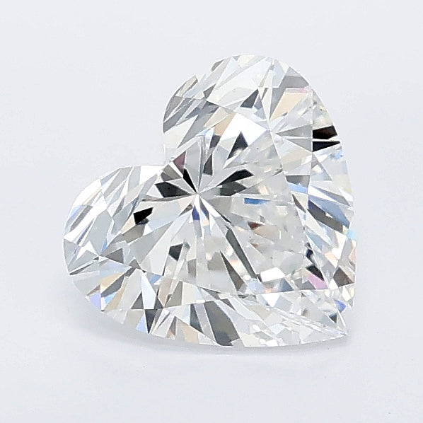 1.07 carat heart lab grown diamond D color VS1 clarity