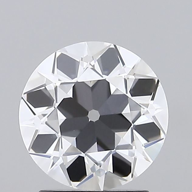 2.01 carat old european lab grown diamond E color VVS2 clarity