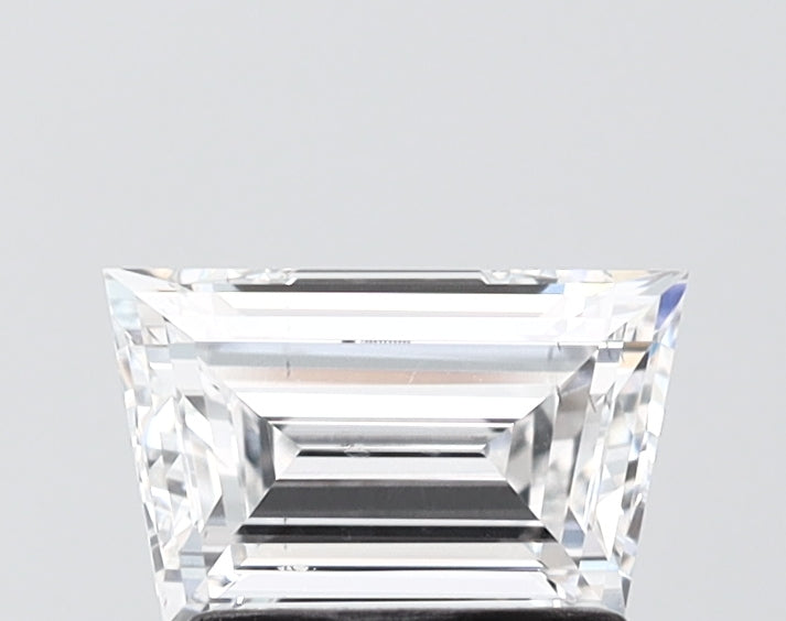 1.01 carat trapezoid lab grown diamond D color VS1 clarity