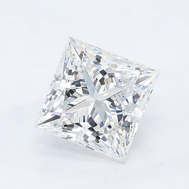 1.06 carat princess lab grown diamond D color VVS2 clarity