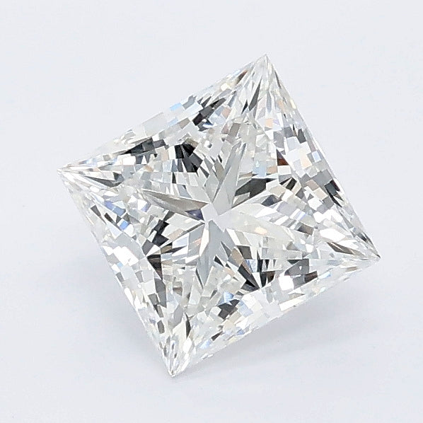 1.02 carat princess lab grown diamond D color VVS2 clarity